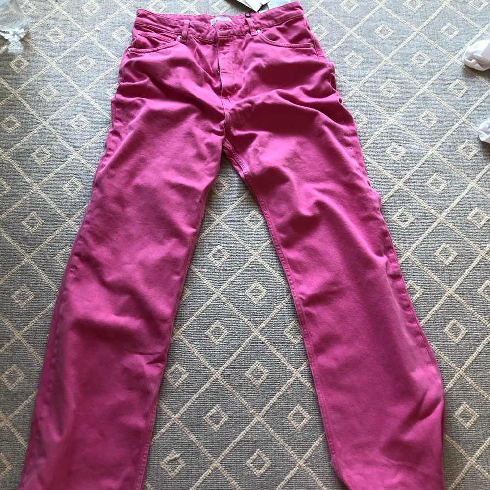 Zara pink jeans